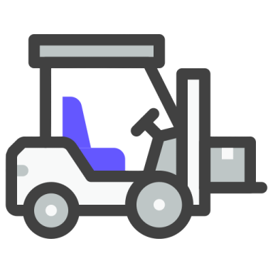 an icon of a fork truck