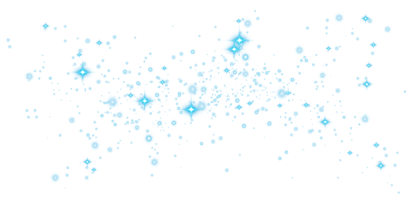 a white background with blue stars