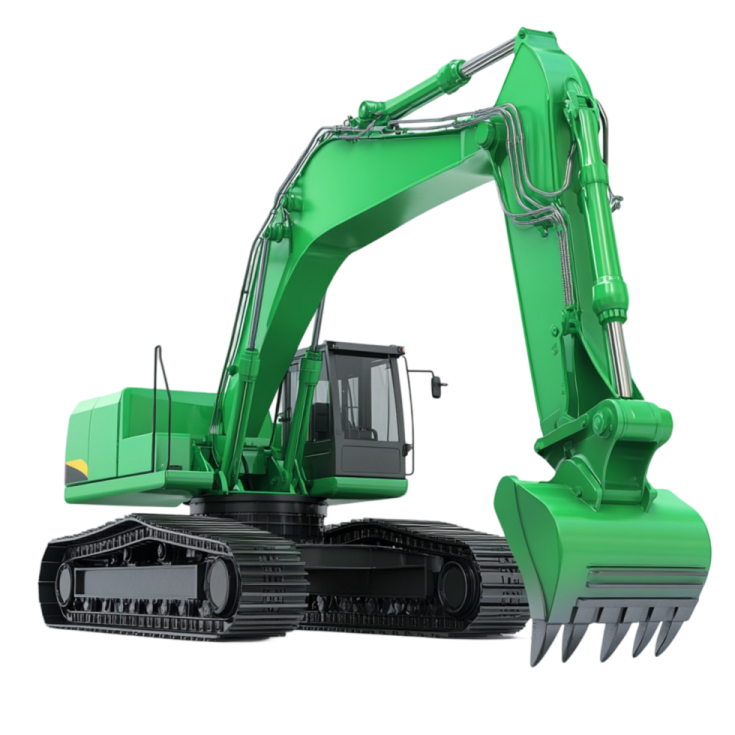 a green and black exorce with a white background