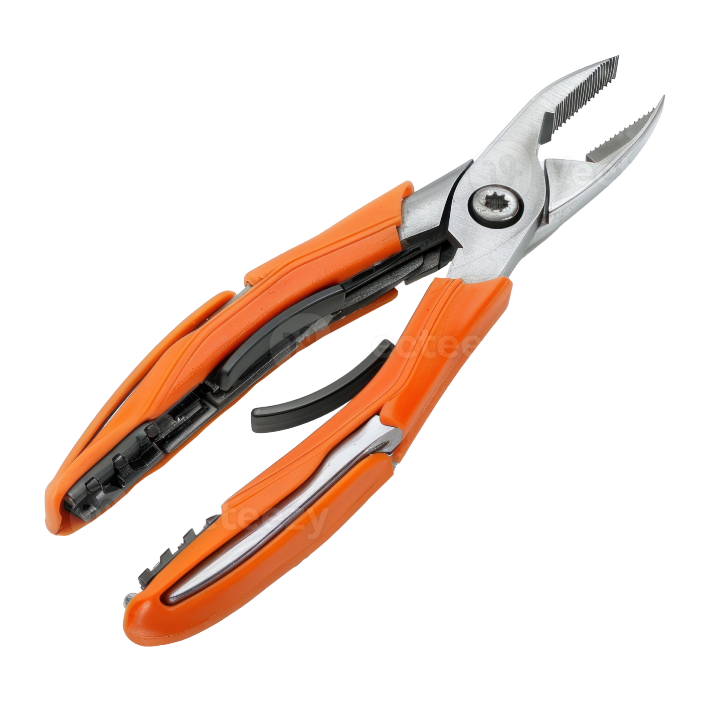 a pair of pliers on a white background