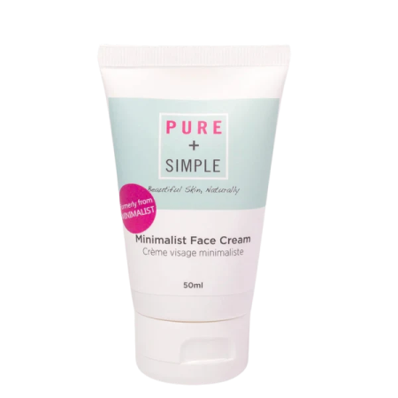 pure simple skincares minimal face cream 50ml