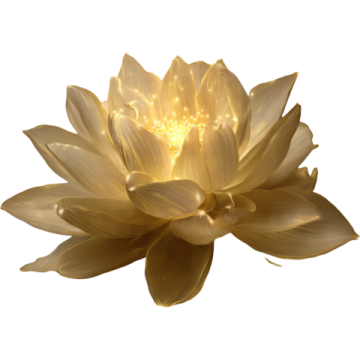 a yellow flower on a white background