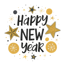 happy new year card