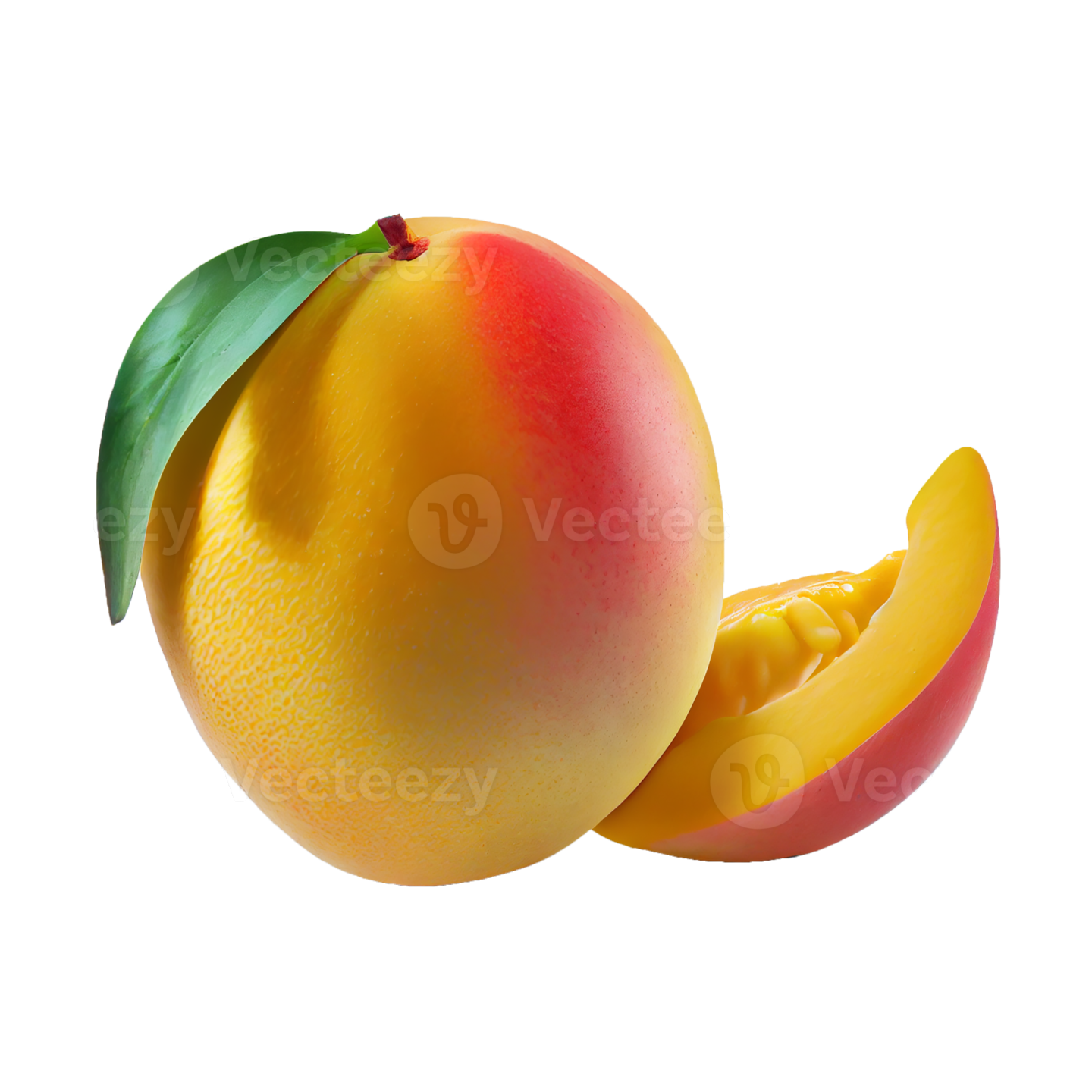 a peach cut in half