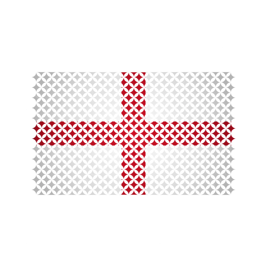 a red cross on a white background
