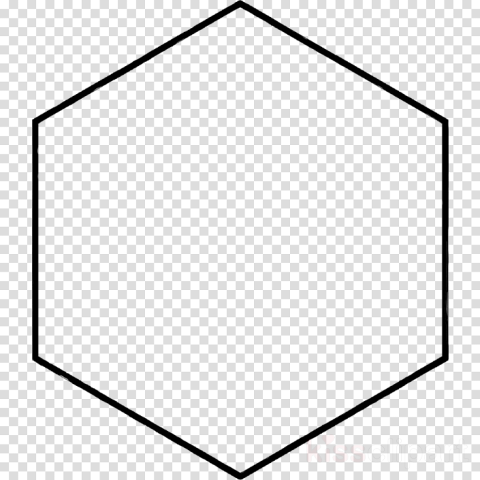 a hexate molecule, with a white background