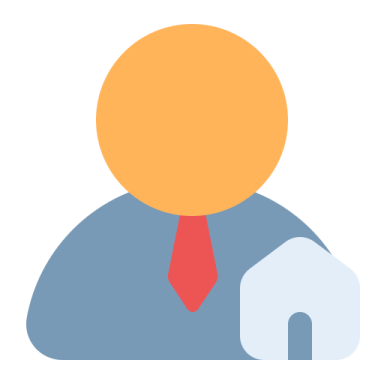 a person with a tie on their neck