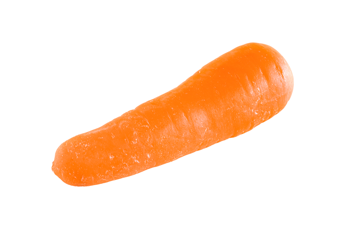 a carrot on a white background