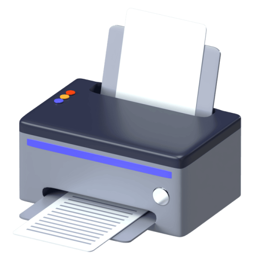 an image of a printer on a white background
