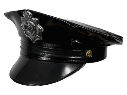 a black hat with a skull on it
