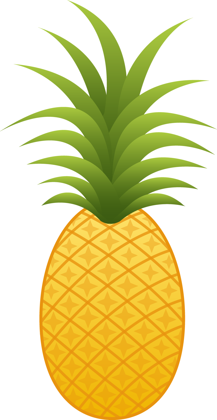 a pineapple on a white background