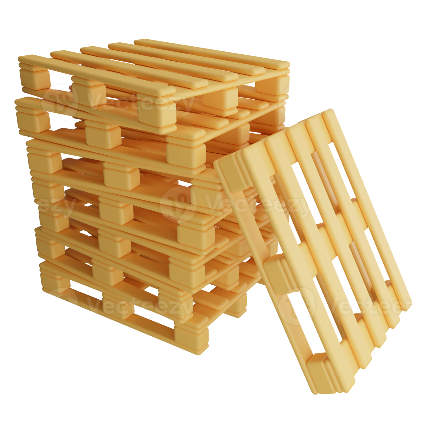 a stack of wooden blocks