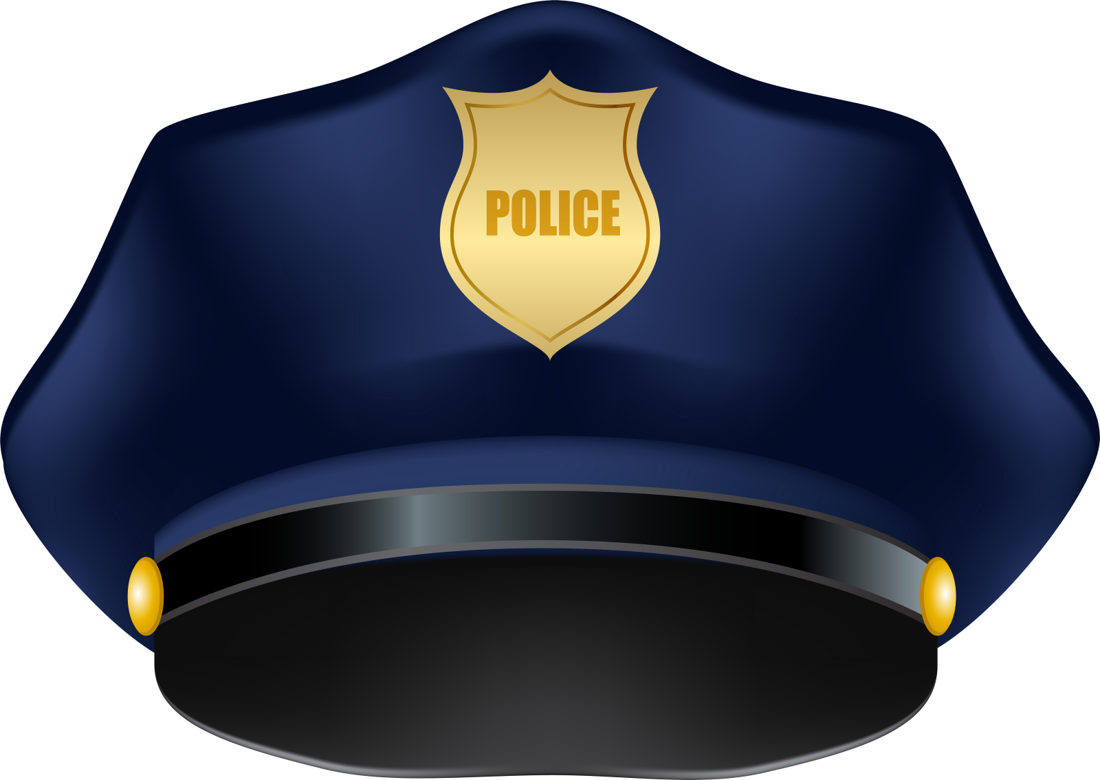 a police hat with the word police on it
