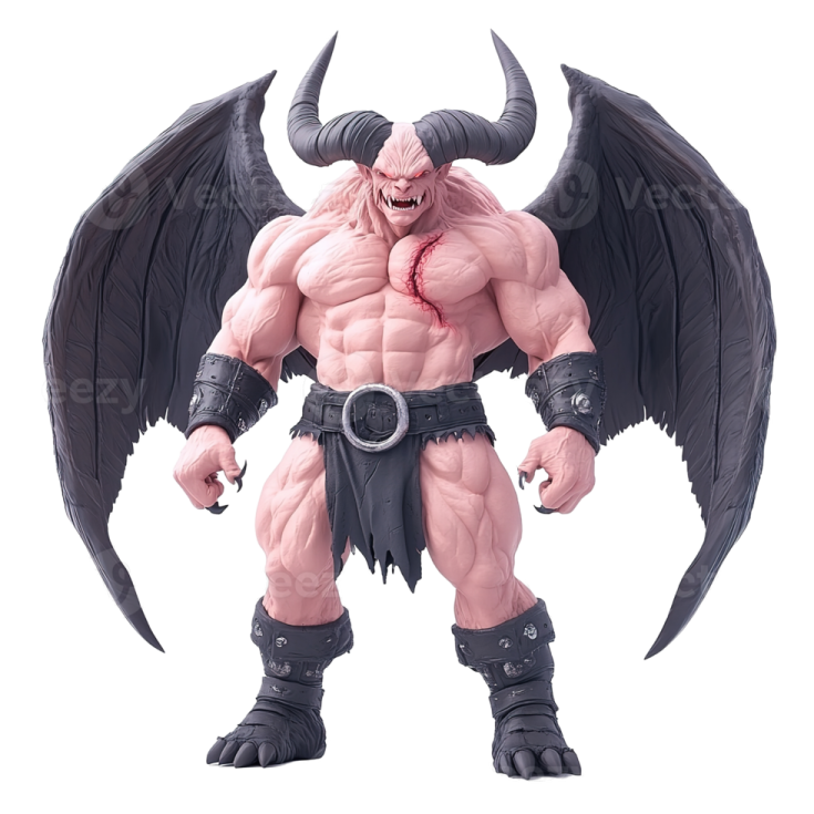 an image of a male figure with wings
