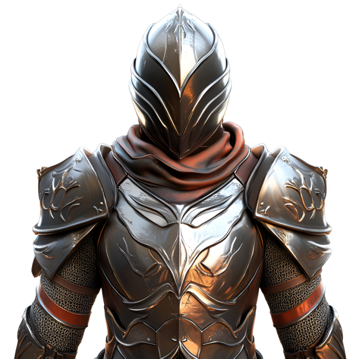 an image of a knight in armor