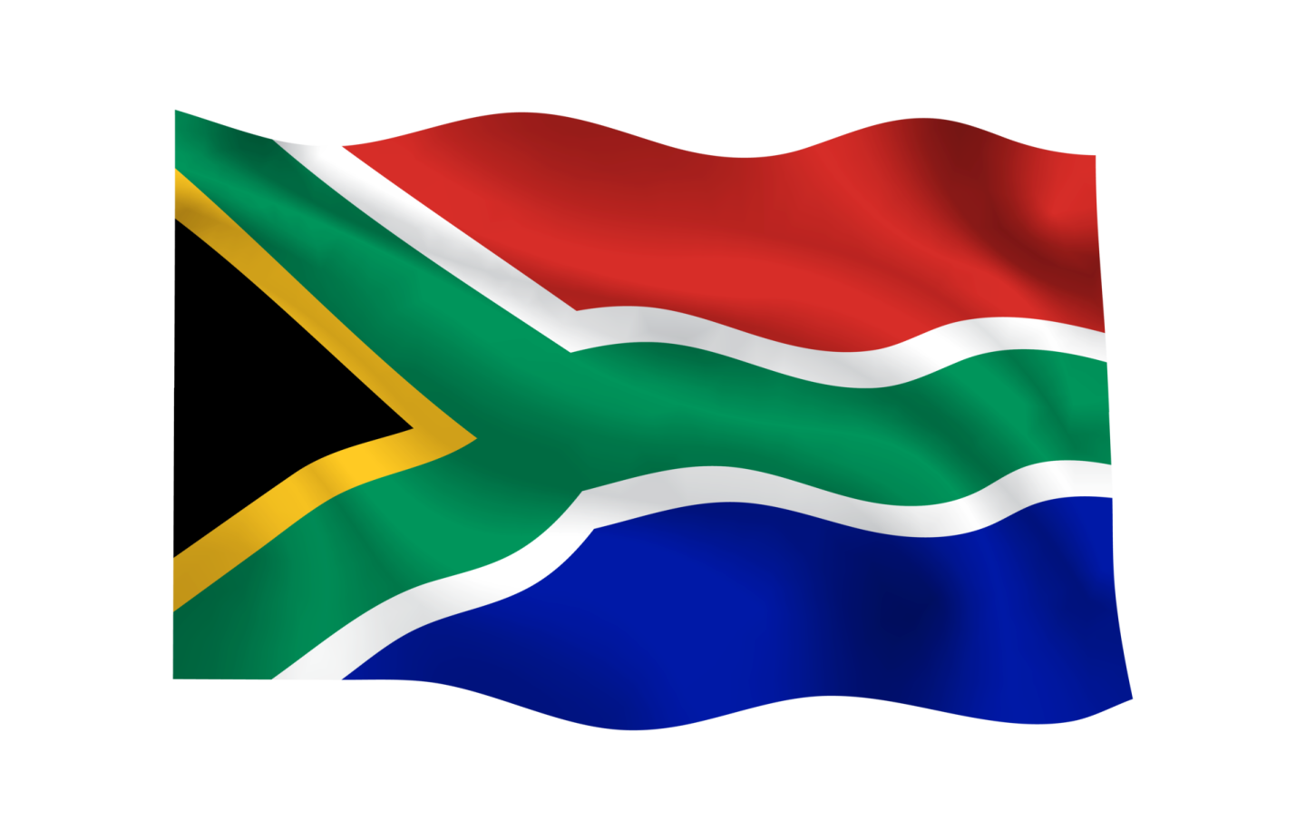 the flag of south africa