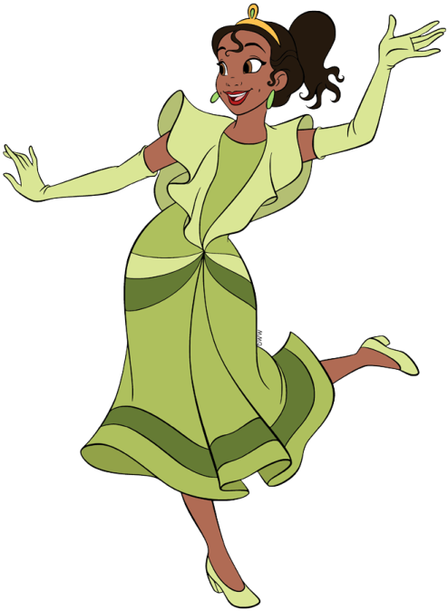 princess and the frog clipart
