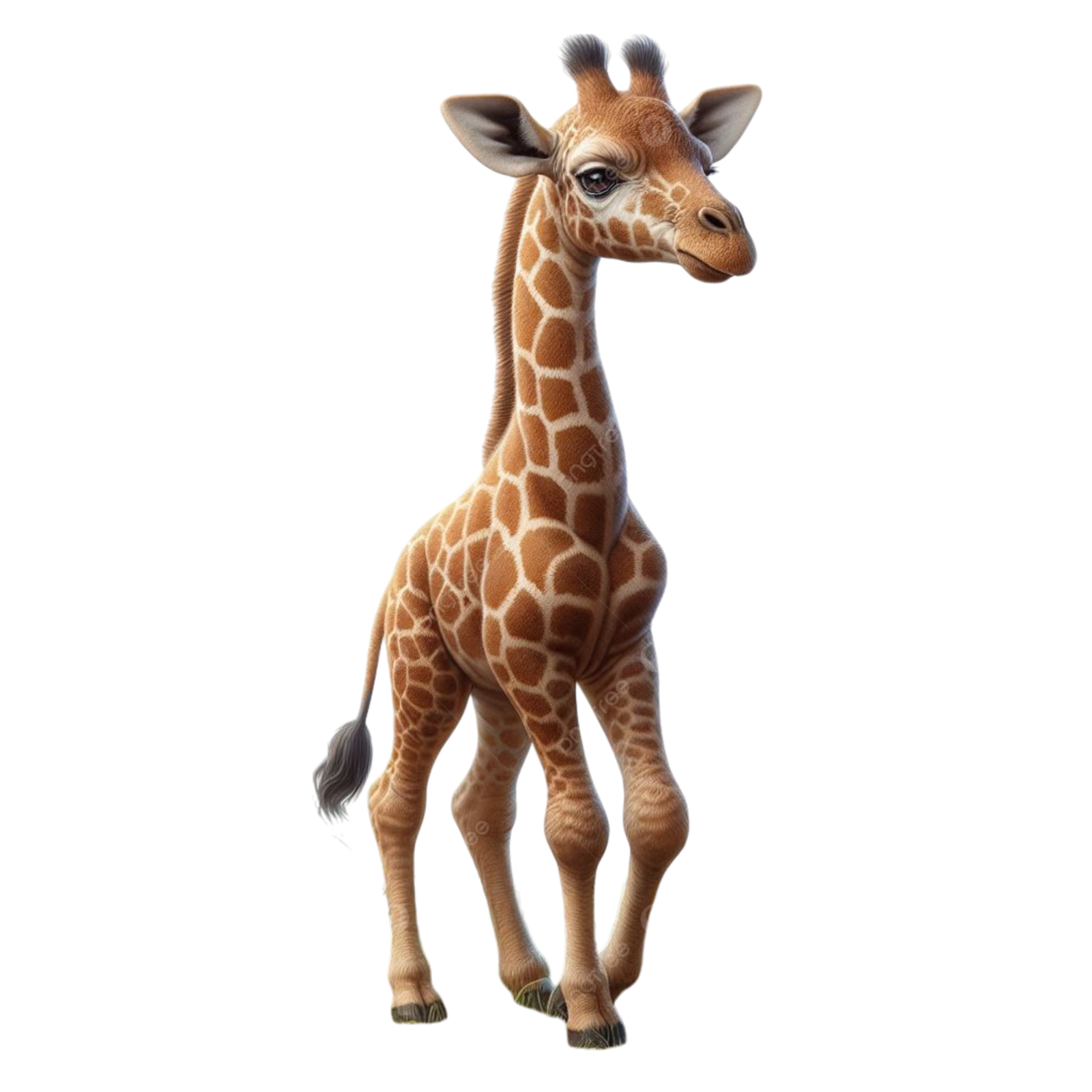 a baby gife is standing in front of a white background