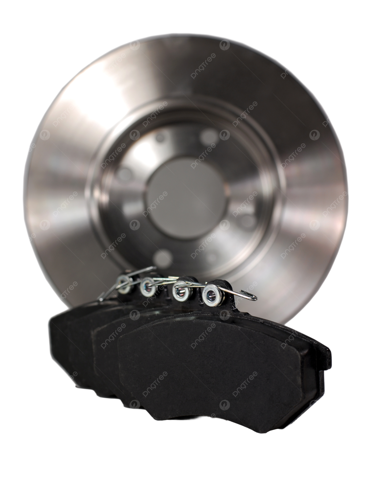 brake disc isolated on white background — stock photo