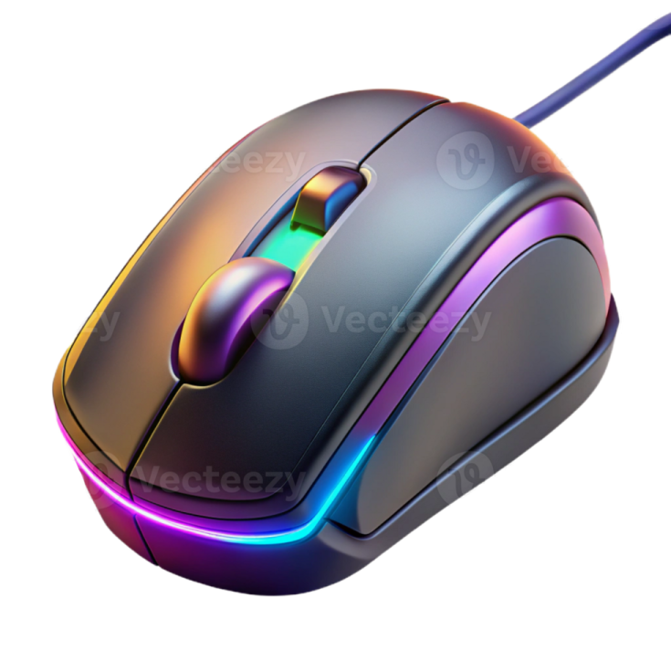 a computer mouse on a white background