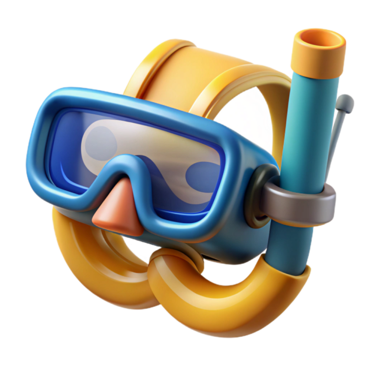 an image of a pair of swimming goggles
