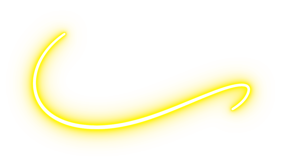 a neon sign on a white background