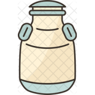 a bottle of milk