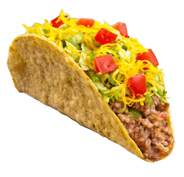 a close up of a taco toro with cheese and tomatoes on top