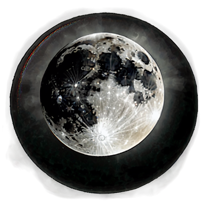 a black and white picture of the moon