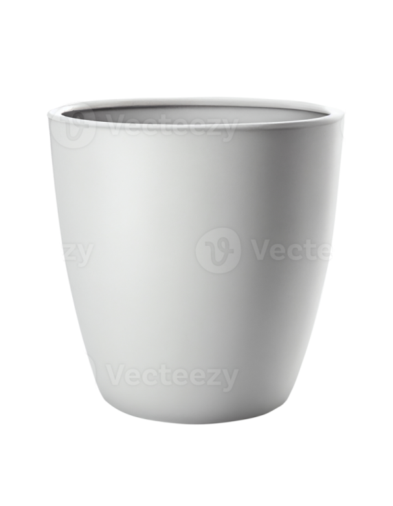 a white cup with no lid on it