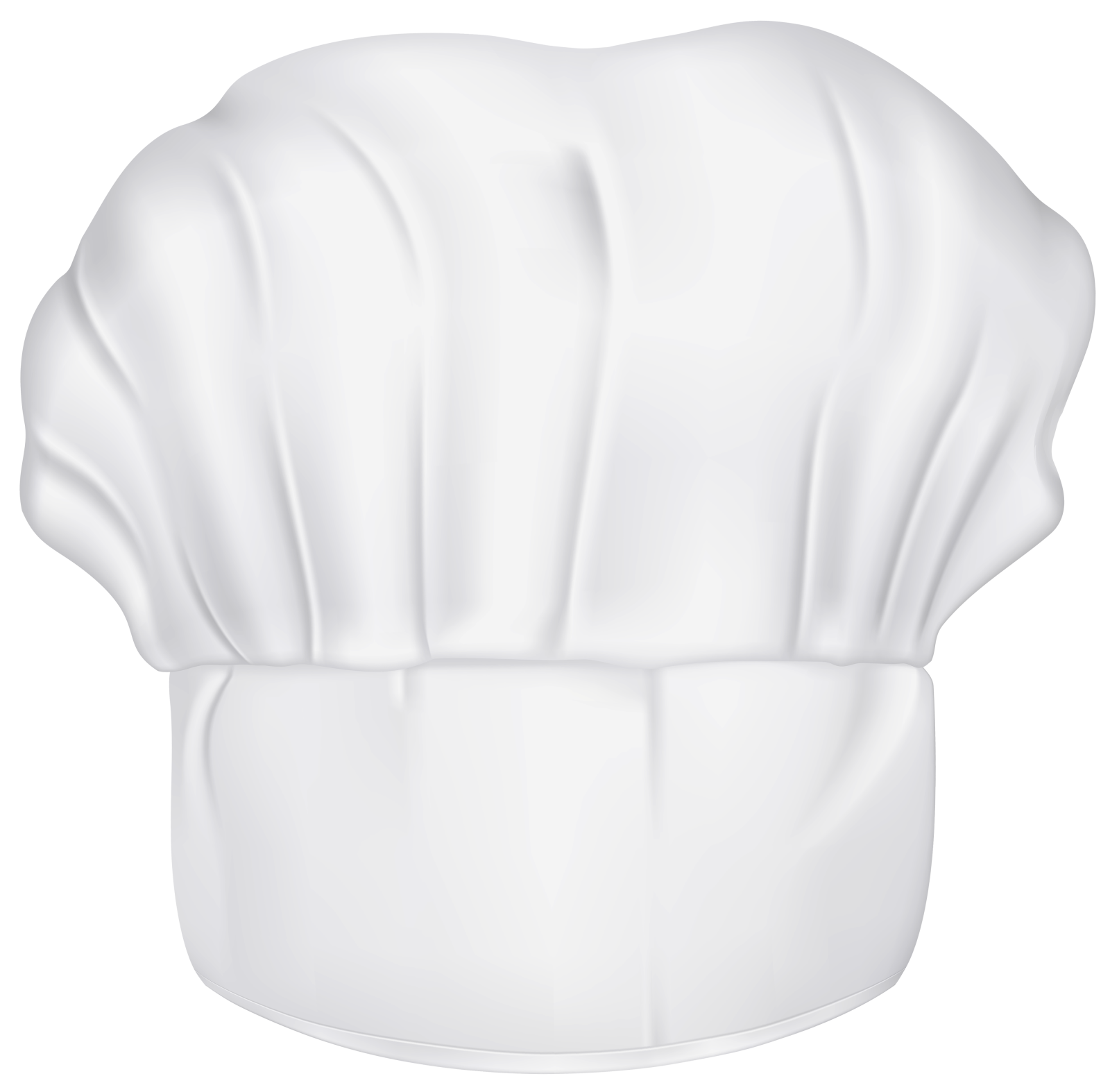 a chef hat on a white background