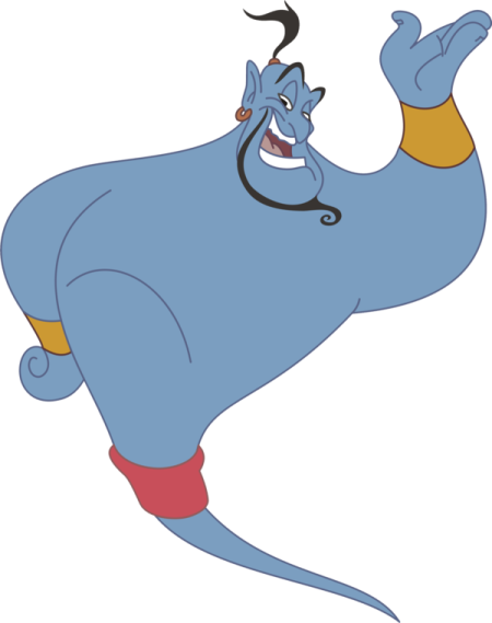 an image of genie from ala the genie