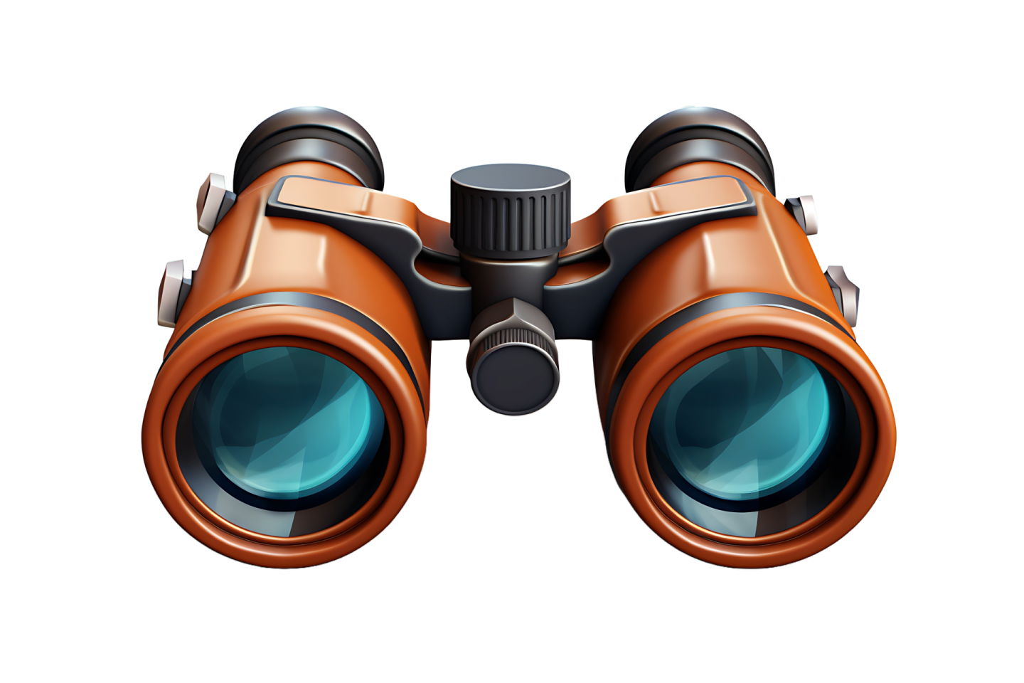 a pair of binoculars on a white background