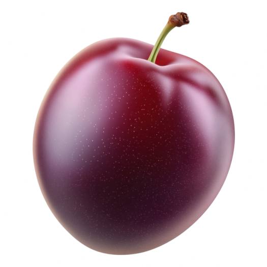 a red apple on a white background