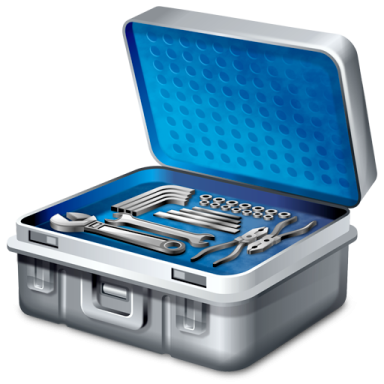 a tool box with tools in it