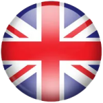the british flag on a white background