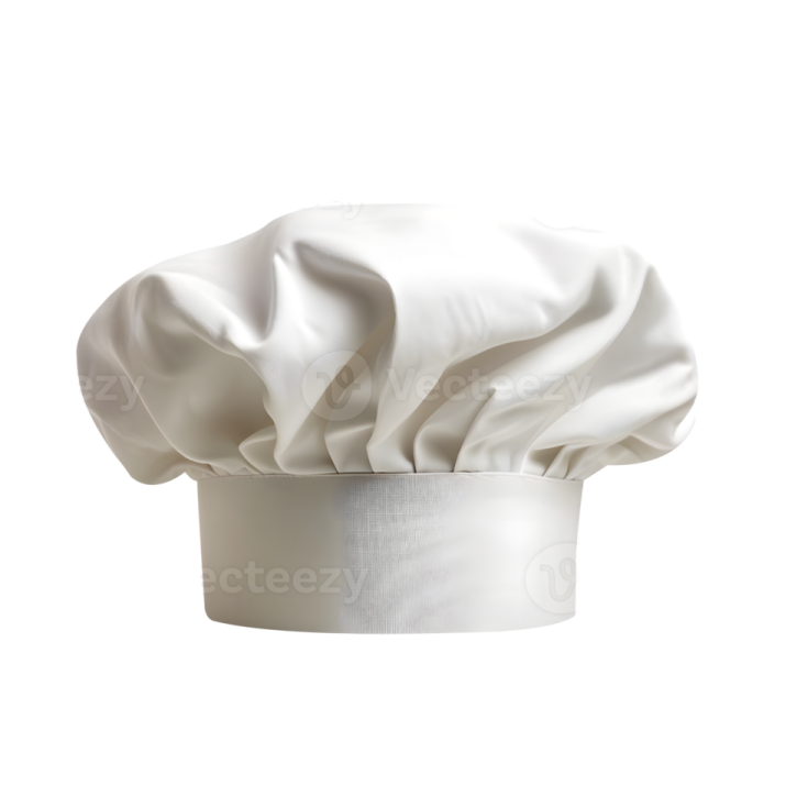 a white chef's hat