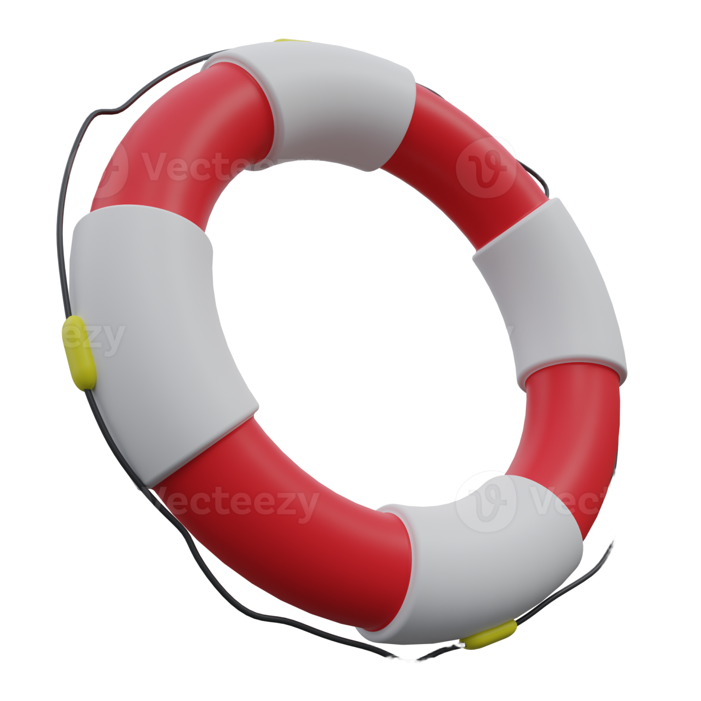 an inflatable life ring