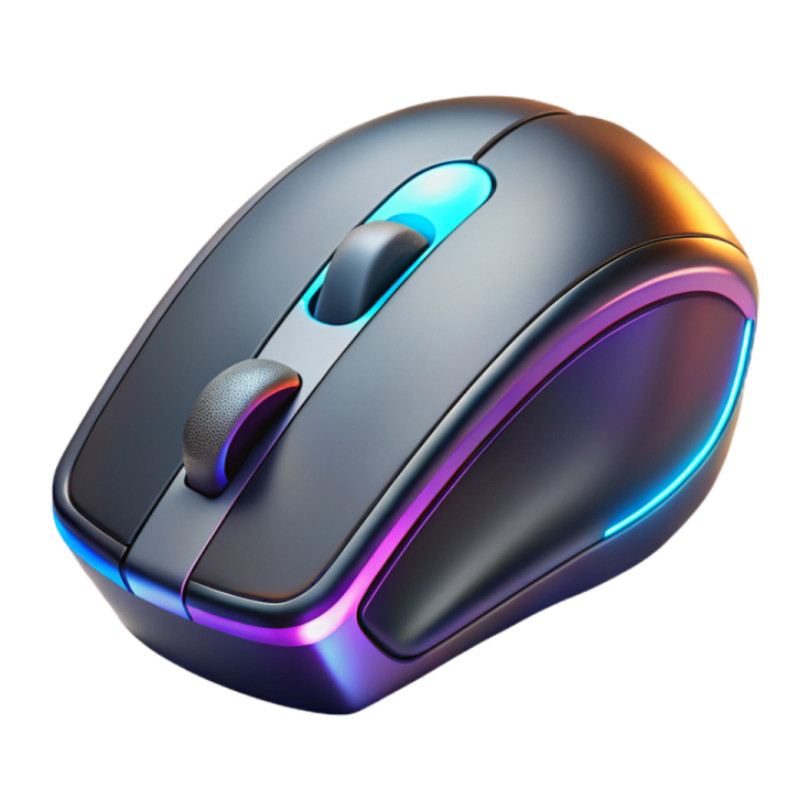 a computer mouse on a white background