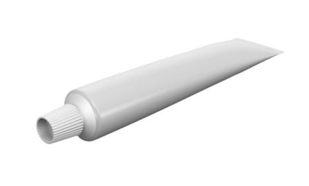 an image of a white plastic tube