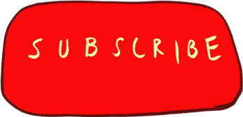 a red square with the word sube on it