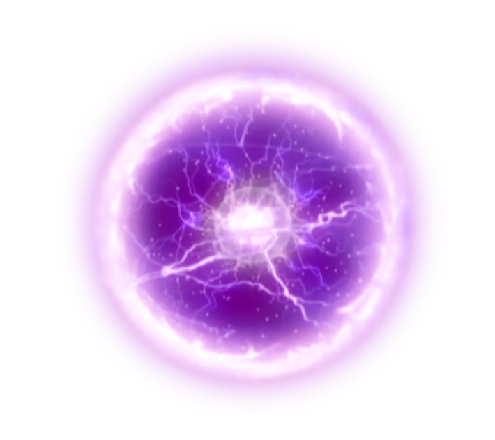 an image of a purple plasma ball