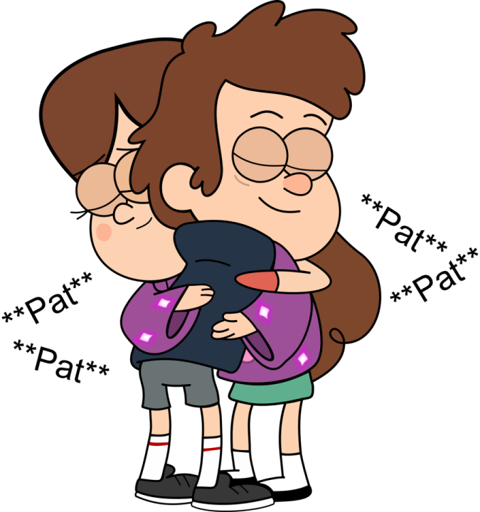 a boy hugging his girlfriend