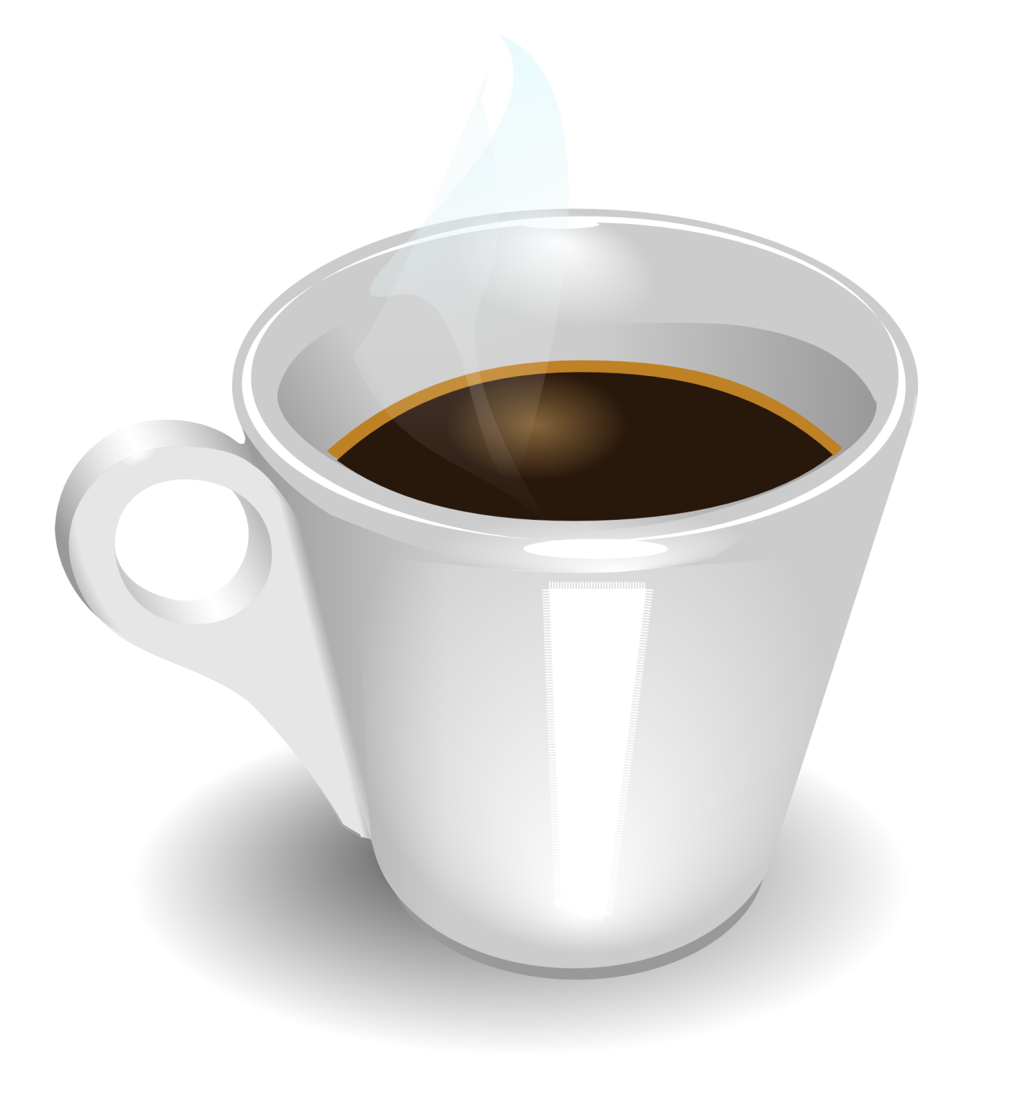 a cup of coffee