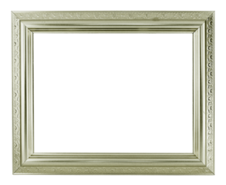 a picture frame on a white background