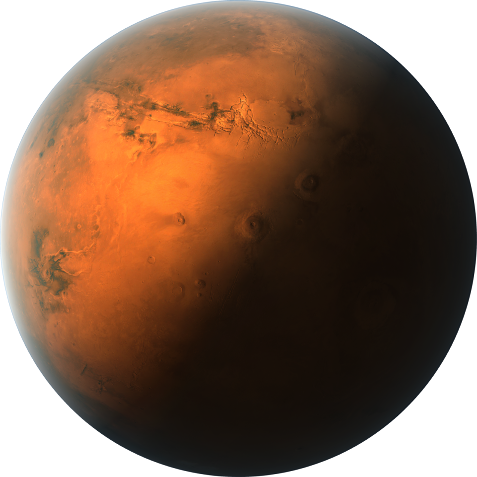 an image of the planet mars