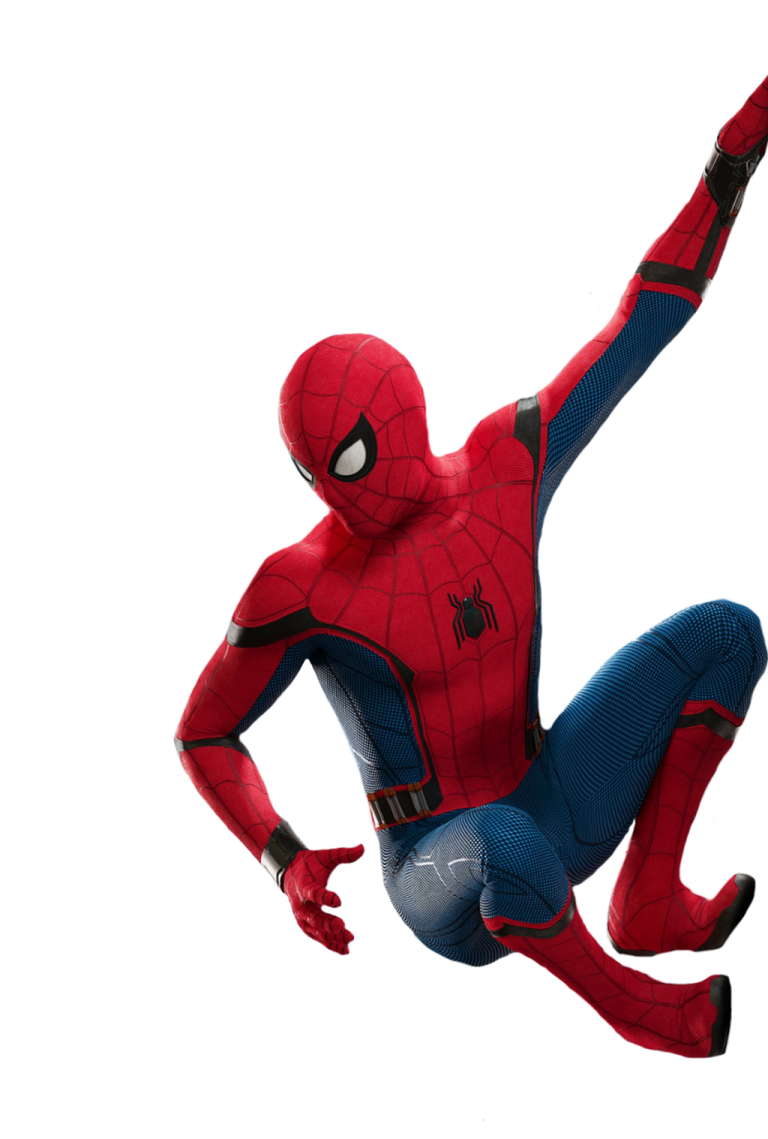 a man in a spider suit is jumping