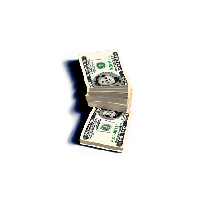 a stack of money sitting on top of each other stacks