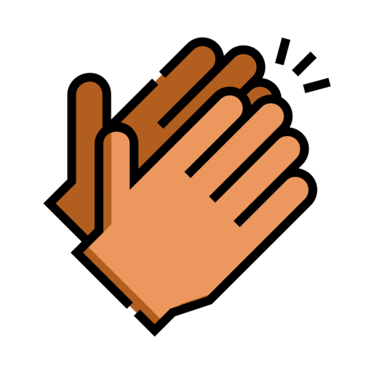 a hand with two fingers on it