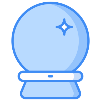 a snow globe on a white background